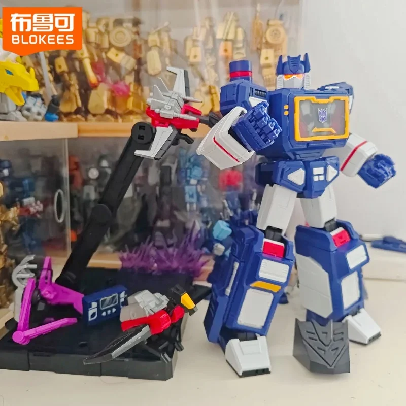 In Stock Blokees Transformers One Action Edition Soundwave Lighting Sounding Assembled Aciton Figures Movable Model Gift Toys