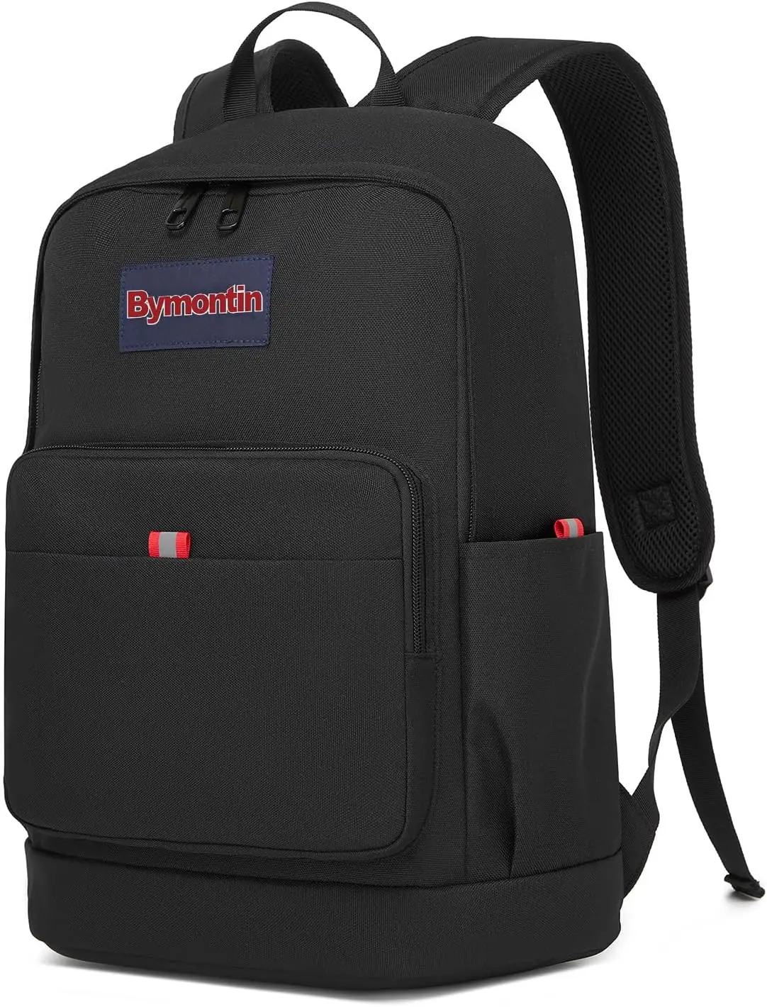 

Classic Casual Backpack, Lightweight Daypack with 10 Pockets, Laptop Compartment, EVA Foam Pad (Black)