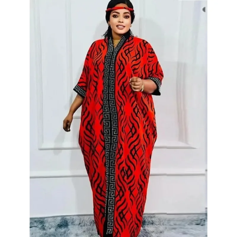 

Dubai African Party Dresses For Women Plus Size Maxi Robe Dashiki Sequin Africa Clothing Wedding Prom Evening Gown Muslim Abayas