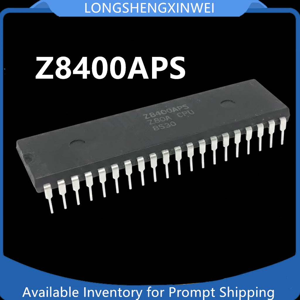1PCS New Original Z8400APS Z80A CPU Z80CPU Direct Insertion DIP-40 Microcontroller Chip in Stock