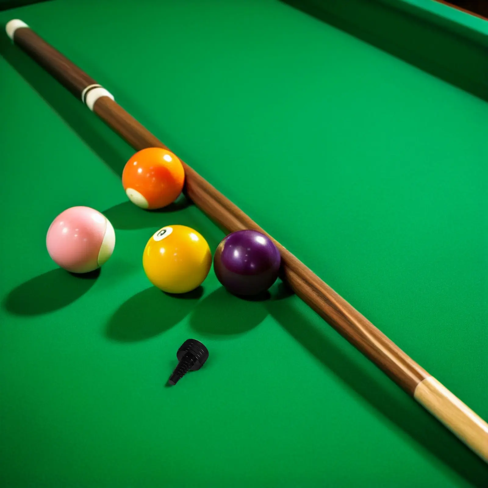 8.2g Pool Cue Weight Screw Aluminum Alloy Improves Shot Accuracy Stability Grip Professional Billiards Cue Accessories Billiard
