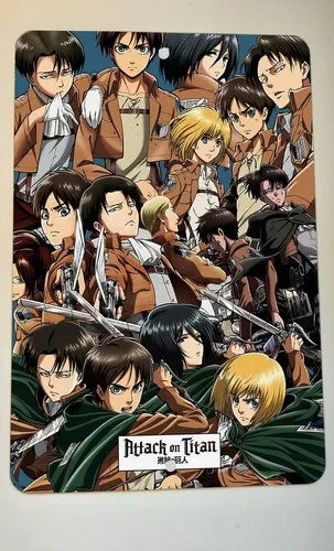 Attack on the Titan Artwork  Metal Wall Sign