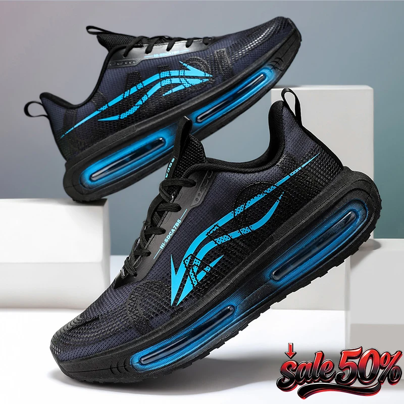 

Мужские модные повседневные кроссовки, удобные для бега, дышащие, нескользящие, износостойкие, для тренировок и спорта