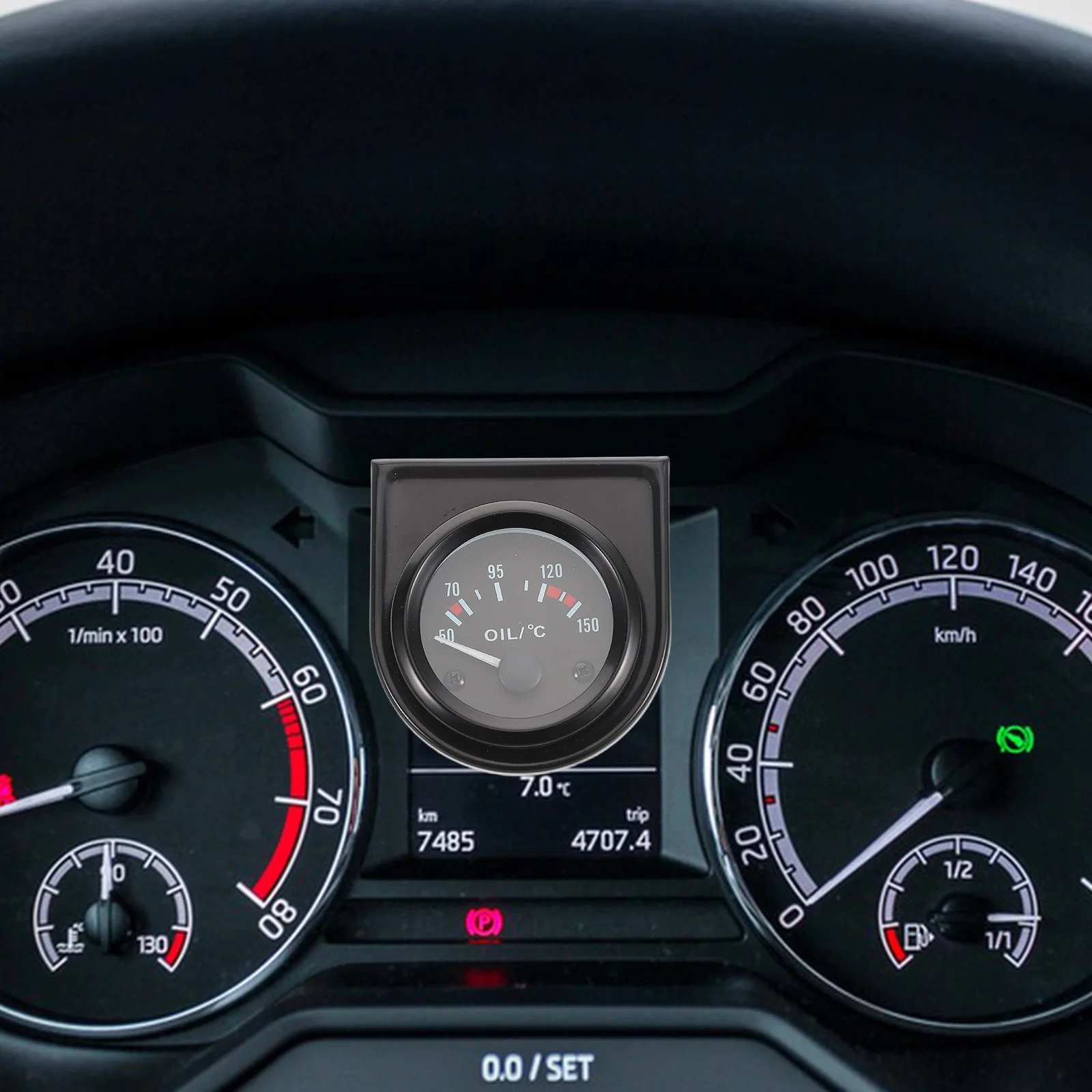 

Car Oil Temperature Gauge 12V 50-150°C High Precision Analog Meter For Automotive Replacement Instrument Panel Gauges