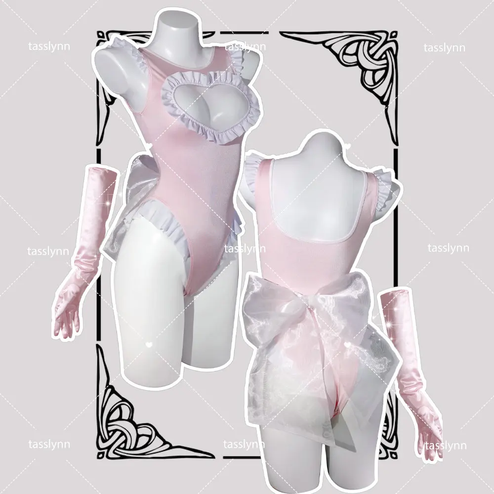 Costumes de cosplay de ballet pour femmes, vêtements d'anime, design original, maillot de bain d'été, style ballet mignon, maillot de bain une pièce