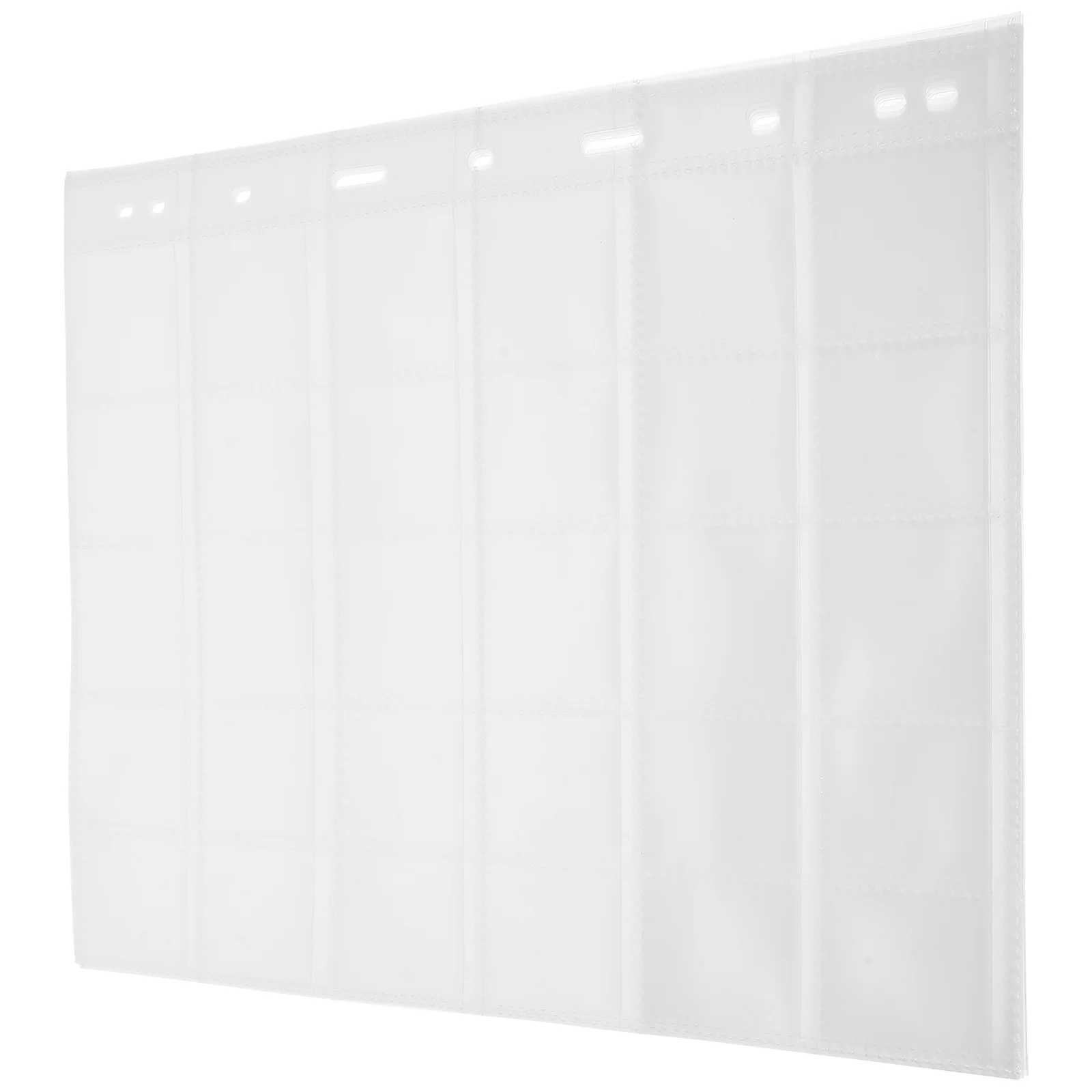 

10 Sheets Standard Stamp Collecting Pages Smooth Comfortable Touch Reusable Erasable for Stamp Storage Albums Coin Organizer