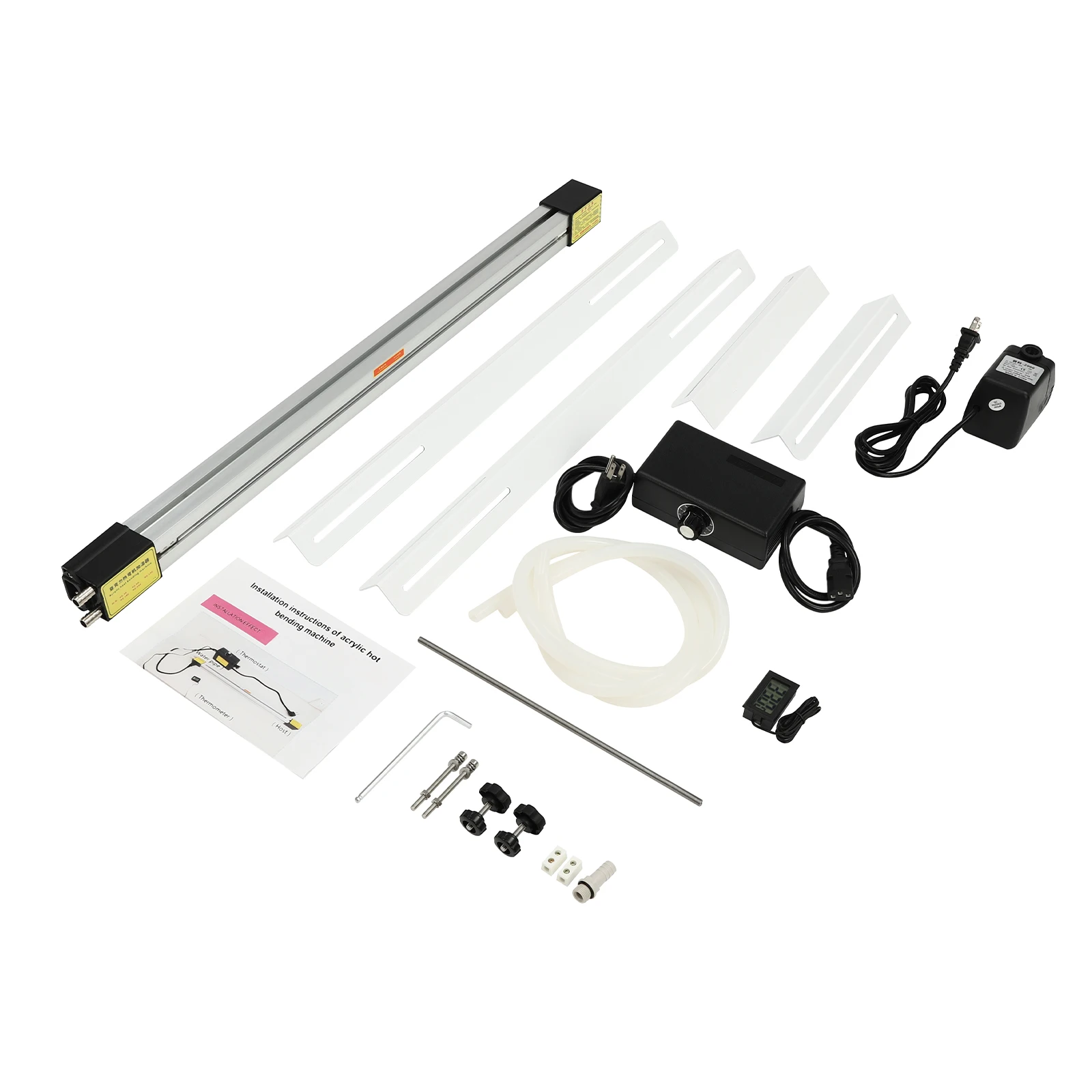 1000 واط 0-24 بوصة الاكريليك آلة ثني الحرارة البلاستيكية قطاع سخان بندر مع قوس