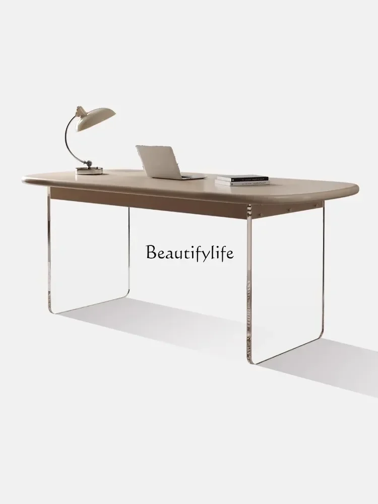 

4656Modern Minimalist Study Home Solid Wood Writing Computer Desk