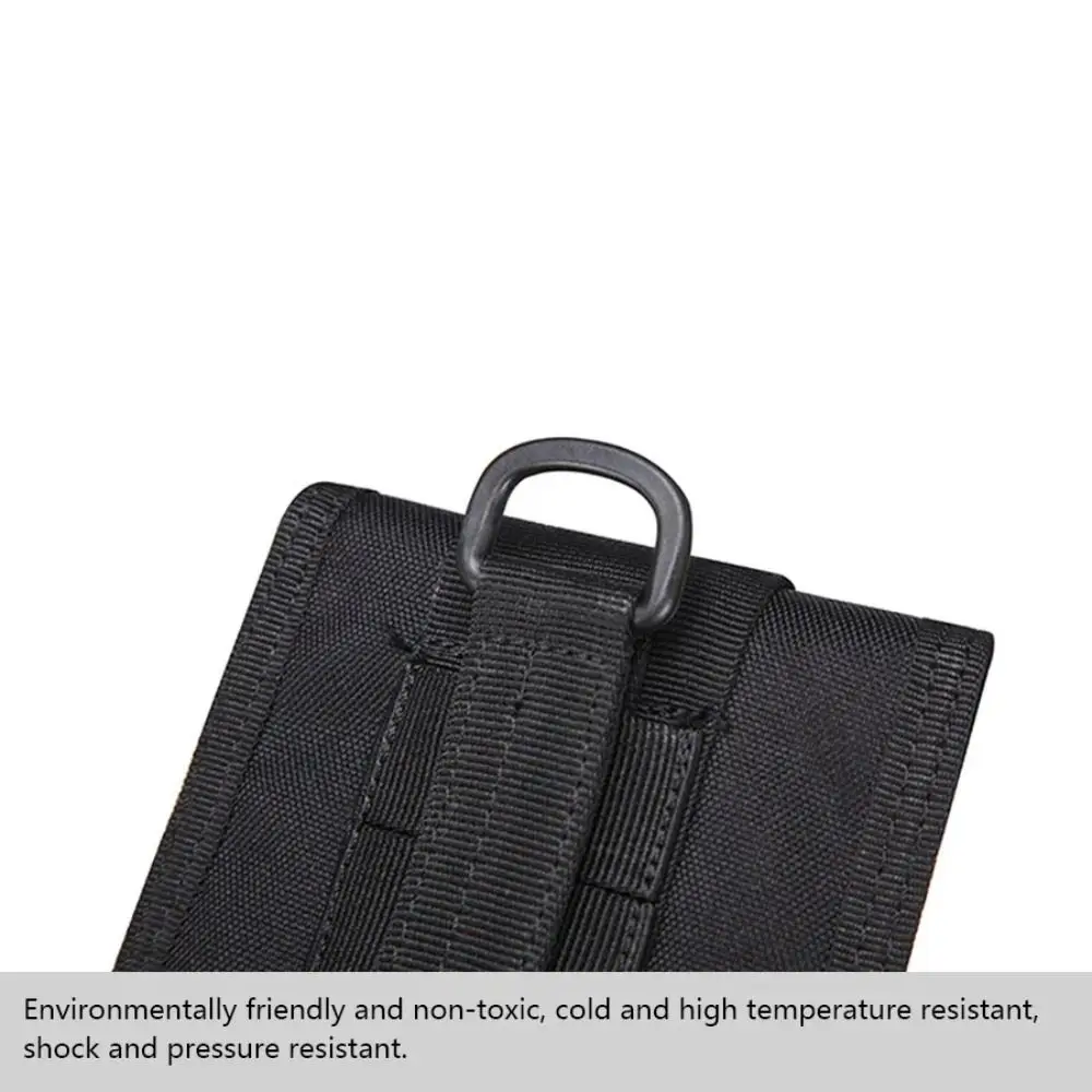 

Large Capacity Mobile Phone Waist Bag Big Buckle Portable Multifunction Belt Pouch Waterproof Clip-On Case Bag Travel