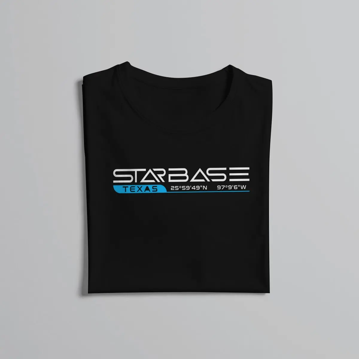 Space X Starbase Texas Boca Chica T Shirt Goth Men Tees Summer Clothing Polyester Crewneck TShirt