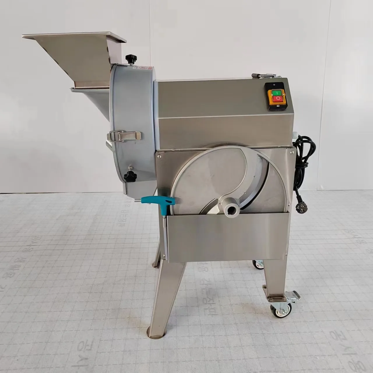 Semi-automatic Vegetable Cutting Machine Potato Carrot Chopper Shredder Block Vegetable Dicing Machine Factory Direct Sales
