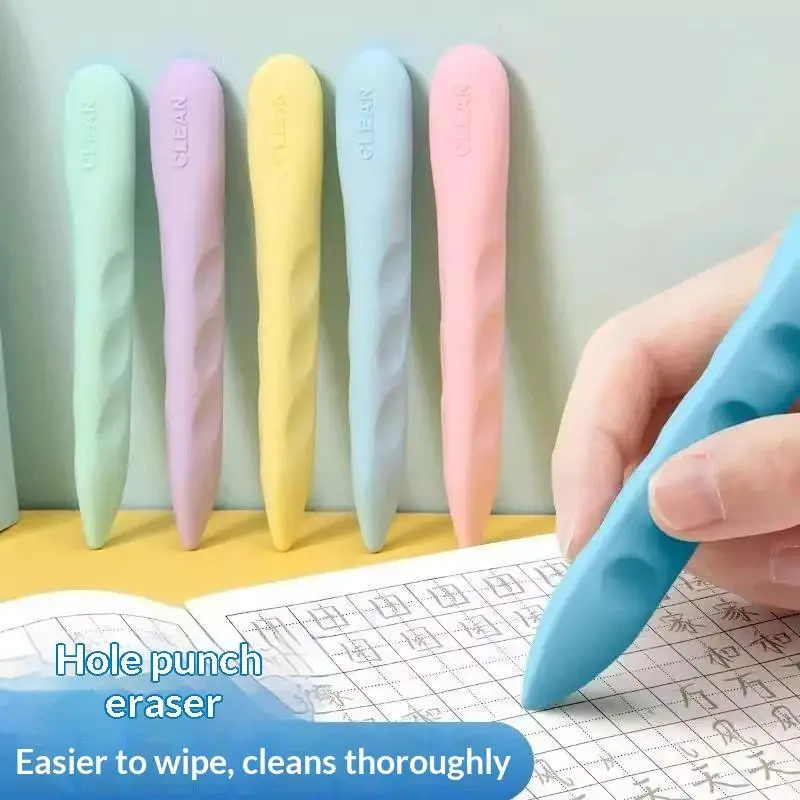 3/5Pcs Large Clean Erasers for Elementary Students, Art Eraser, Easy Wipe, No Residue & Dust‑Free for Art Drawing