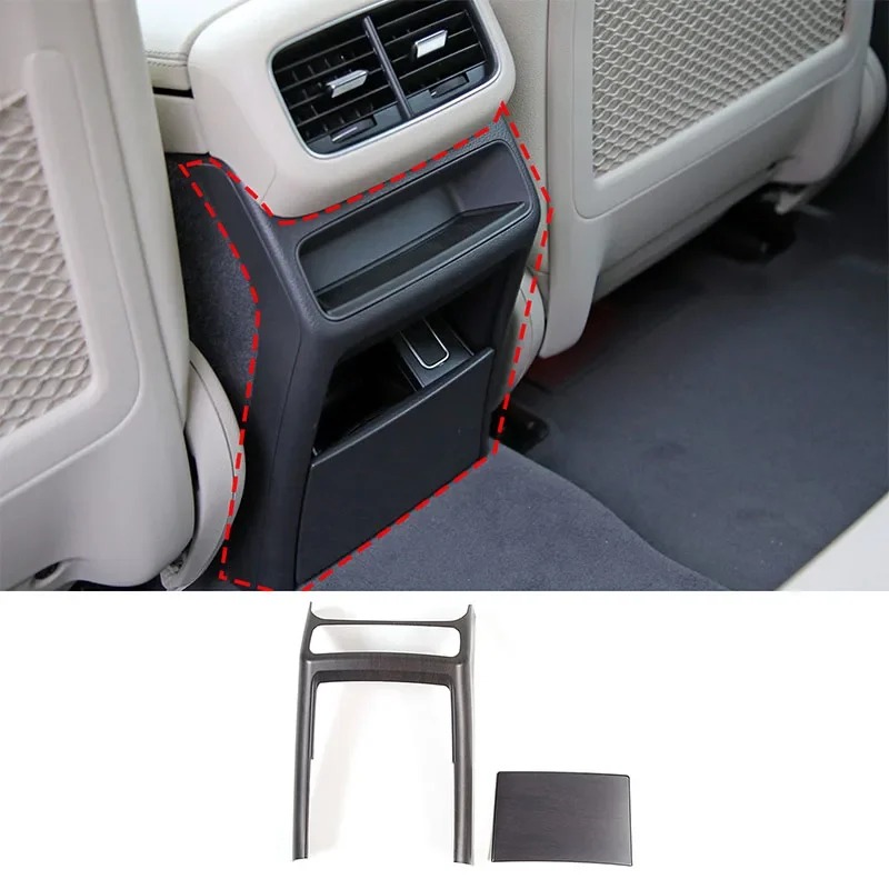 For Mercedes Benz GLE/GLS X167 W167 2020 2021 2022 2023 2024 Car Rear Anti-kick Decorative Cover ABS Interior Accessories