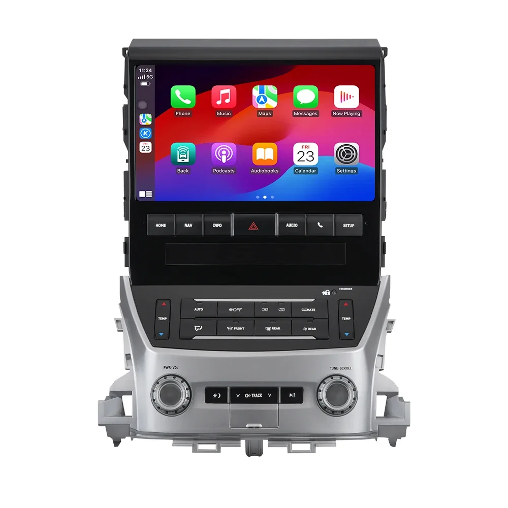 CarPlay GPS Navigation Android 13 4G WiFi Car Radio For Land Cruiser LC200 2016-2021 Touch Screen Multimedia Head Unit