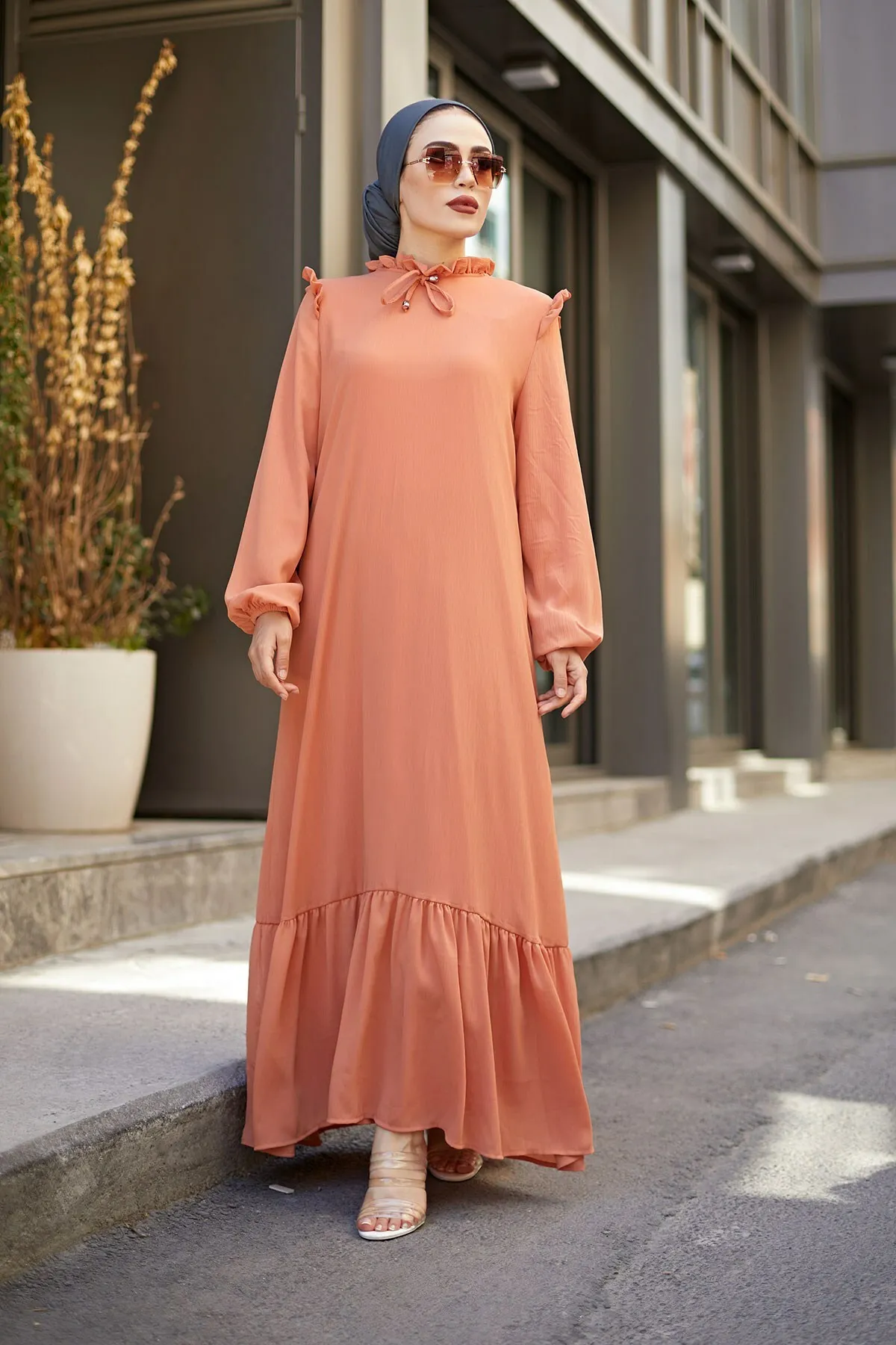 Dress women's dresses 2021 kaftan abaya long Muslim evening dresses hijab abayas Turkish Hijab Party Casual women clothes