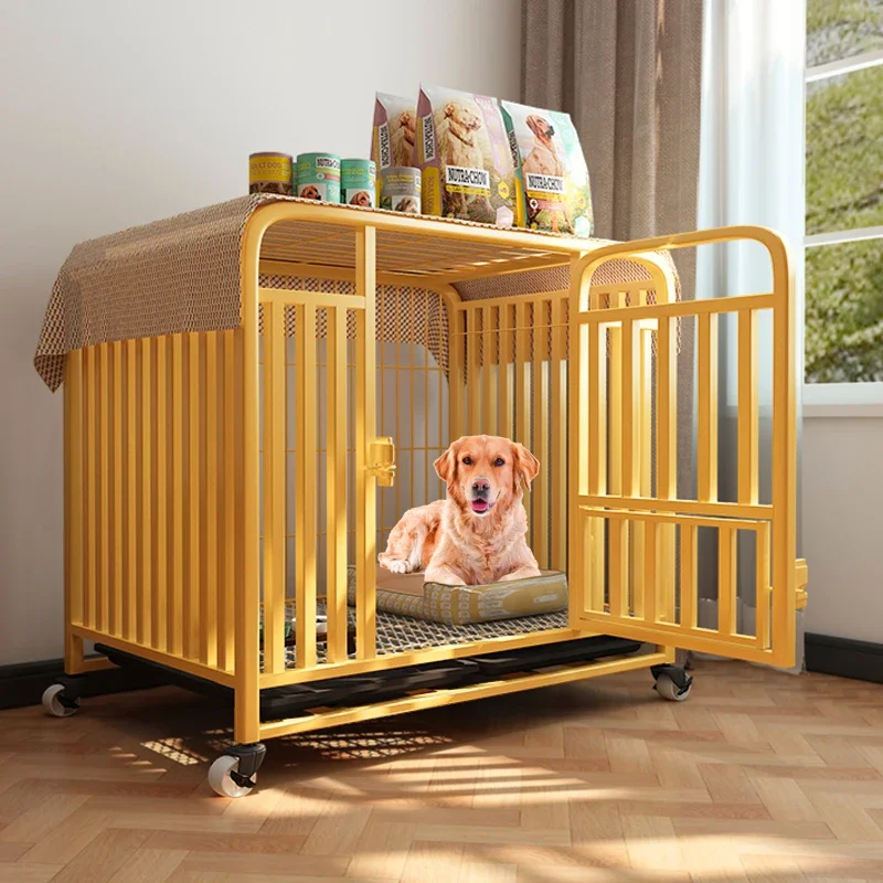 

Pet dog cage household indoor small and medium dog kennel