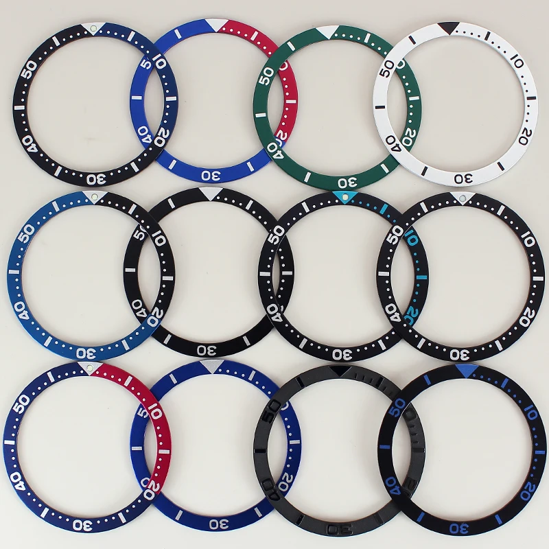 

Плоская 38*31,5 мм керамика/алюминий для дайвинга, 1 шт., вставка безеля для NH35 NH36, безель для часов с механизмом, детали мода, замена запасных аксессуаров