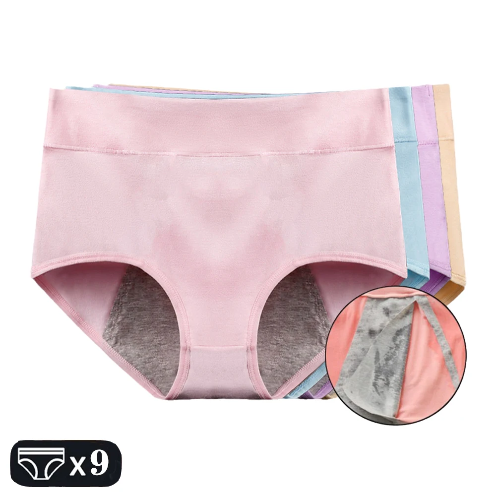 

L-XXL Leak Proof Menstrual Panties Women Period Underwear Sexy Pants Incontinence High-Rise Underwear Briefs Dropshipping