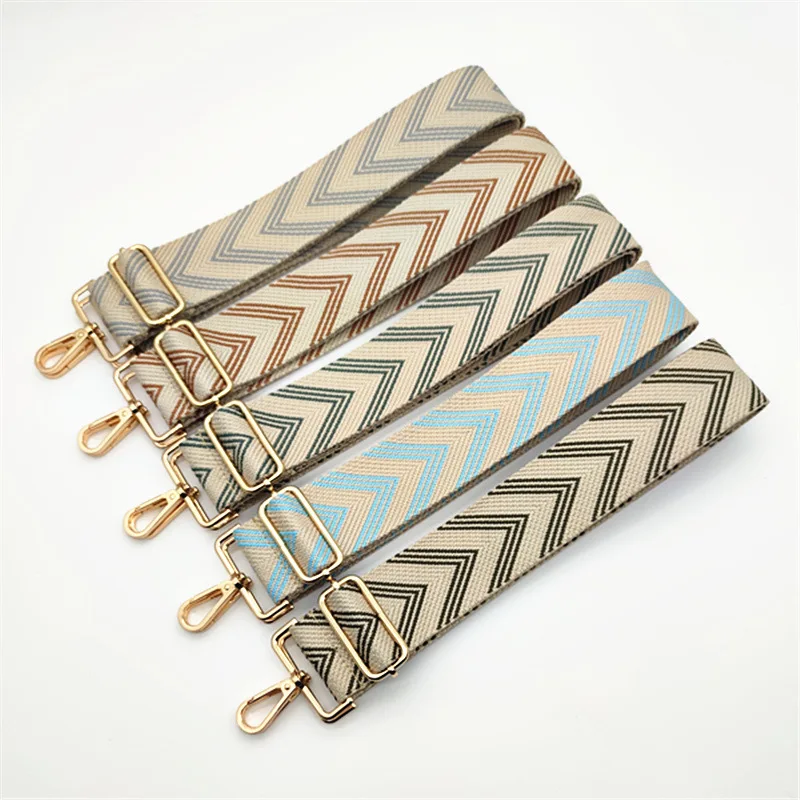 One Shoulder Adjustable Belts Backpack Accessories Women's Bag Replacement Decorative Strap 5cm Thick Strap for Shoulder Bag