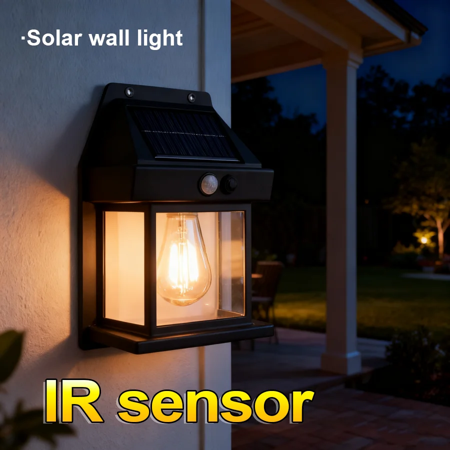 Solar Wall Light Tu… - image