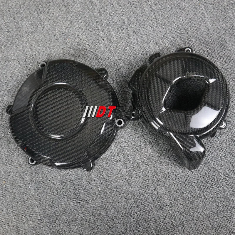 100% Real Carbon Fiber For Ducati Panigale V4 V4S V4R Motorcycle Enginer Cover Left&Right