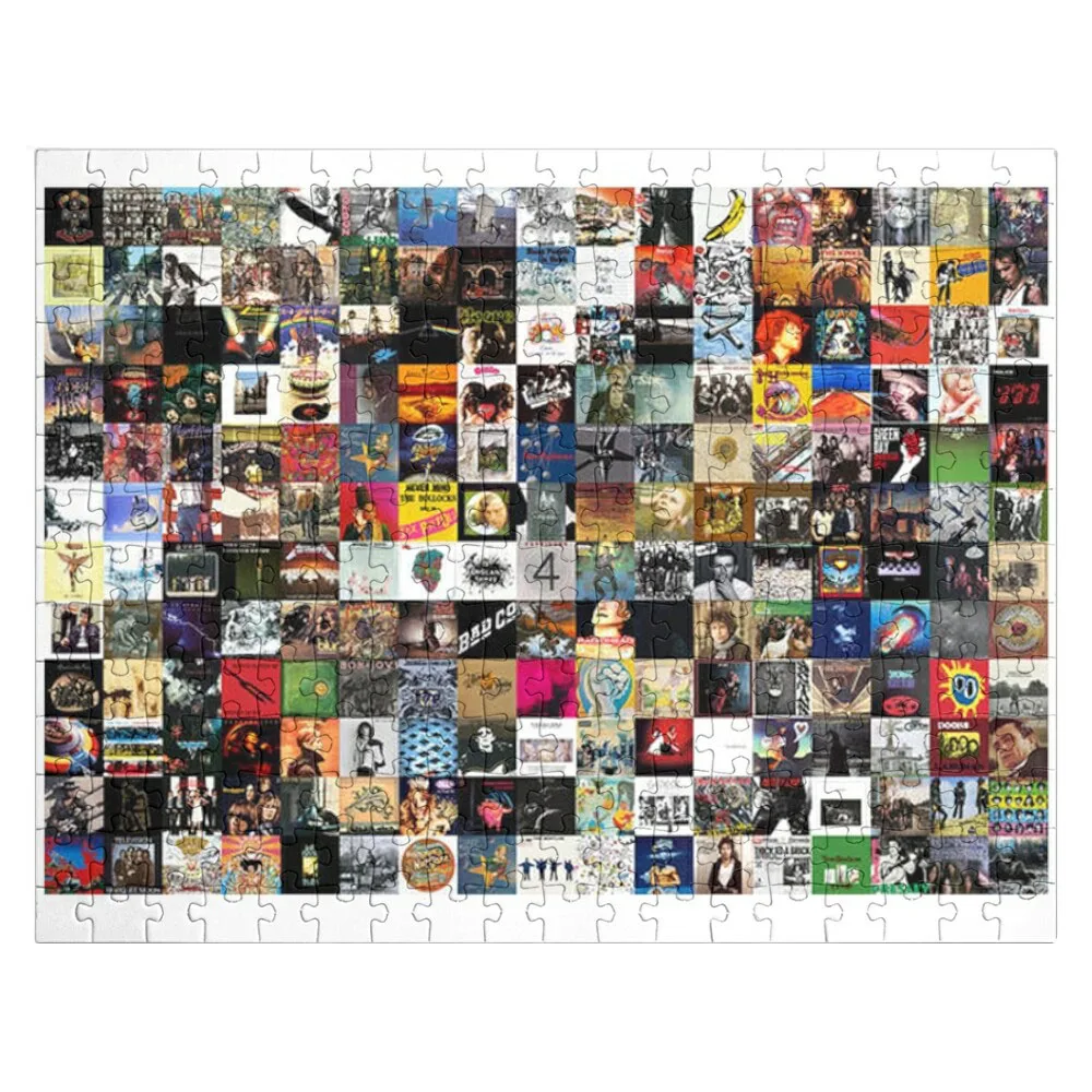 Greatest Rock AlbumsJigsaw Puzzle Iq Puzzle Custom Puzzle Personalised Toys Wood Name Puzzle