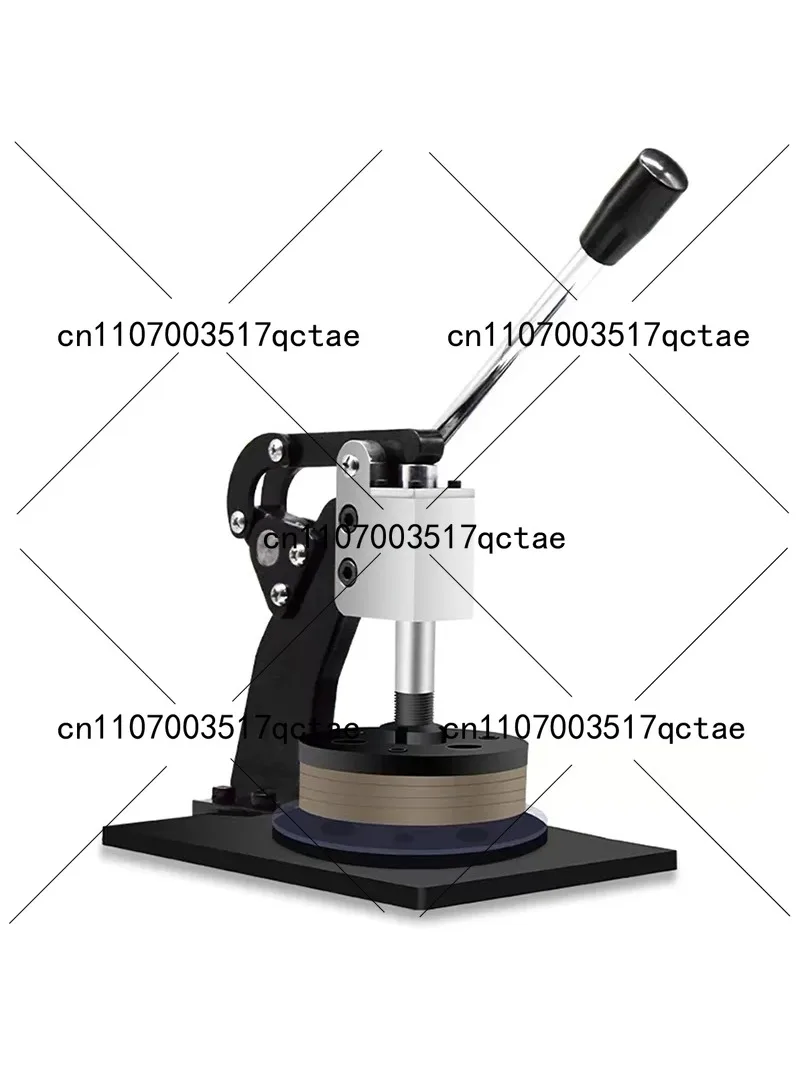 Manual 100CM2 Hand-Pressed Circular Samplercutting Machine 112MM Diameter for Film Paper Cloth Sampling