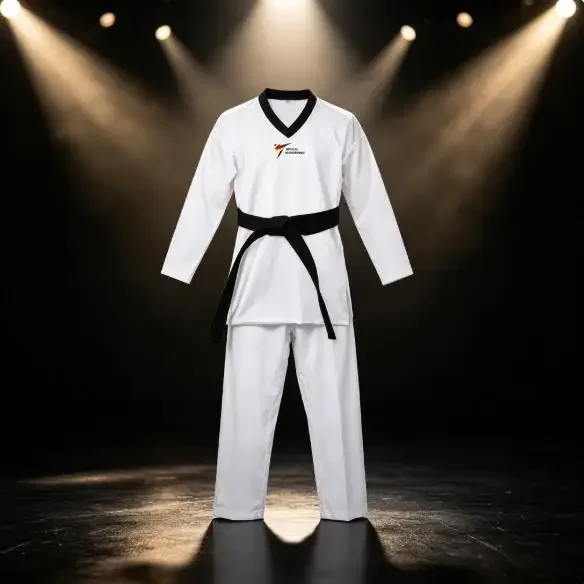 2026 Taekwondo suit, tight fitting, breathable, elastic competition suit, athletic coaching suit