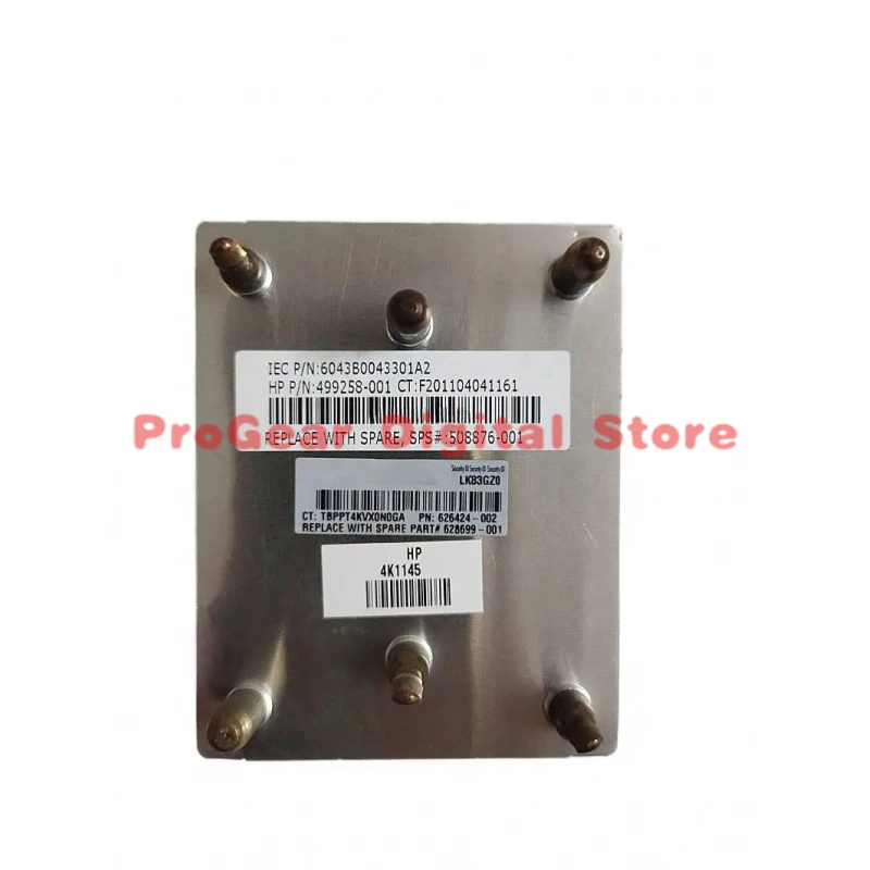 

Для сервера HP ProLiant ML350 G6: радиатор процессора 508876-001, 499258-001, 490073-001
