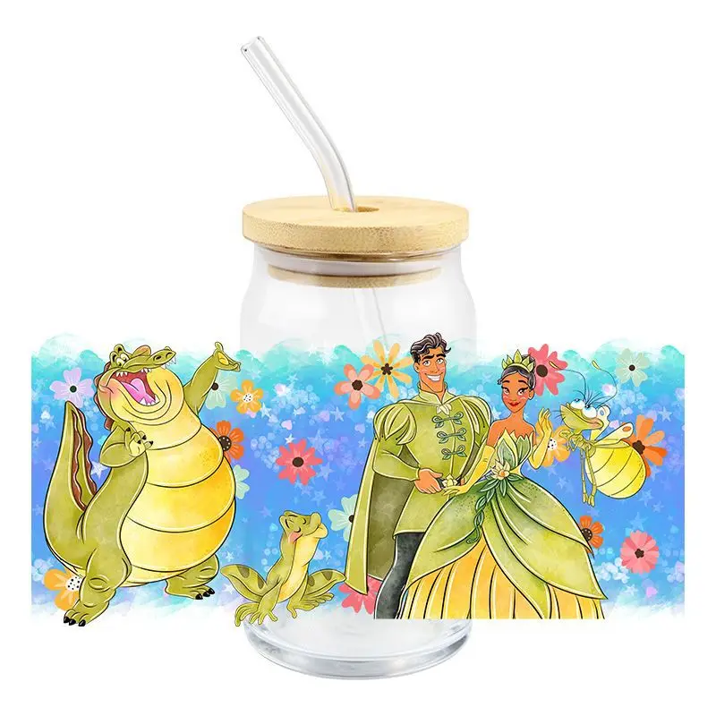

The new lovely Q Princess UV DTF transfer crystal transparent sticker is waterproof and scratch-resistant.