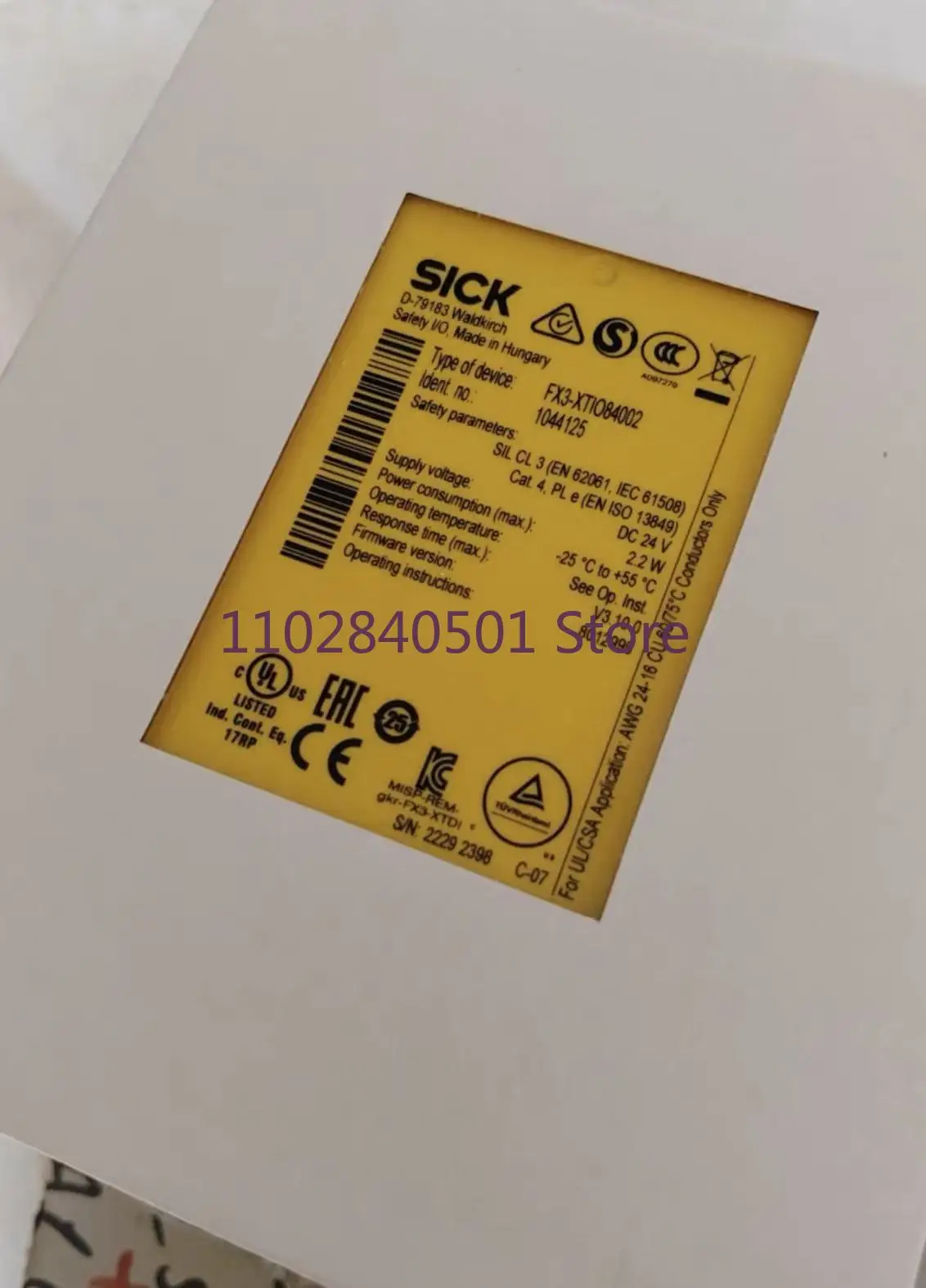

Абсолютно новый оригинальный FX3-XTIO84002 FX3-MPL000001