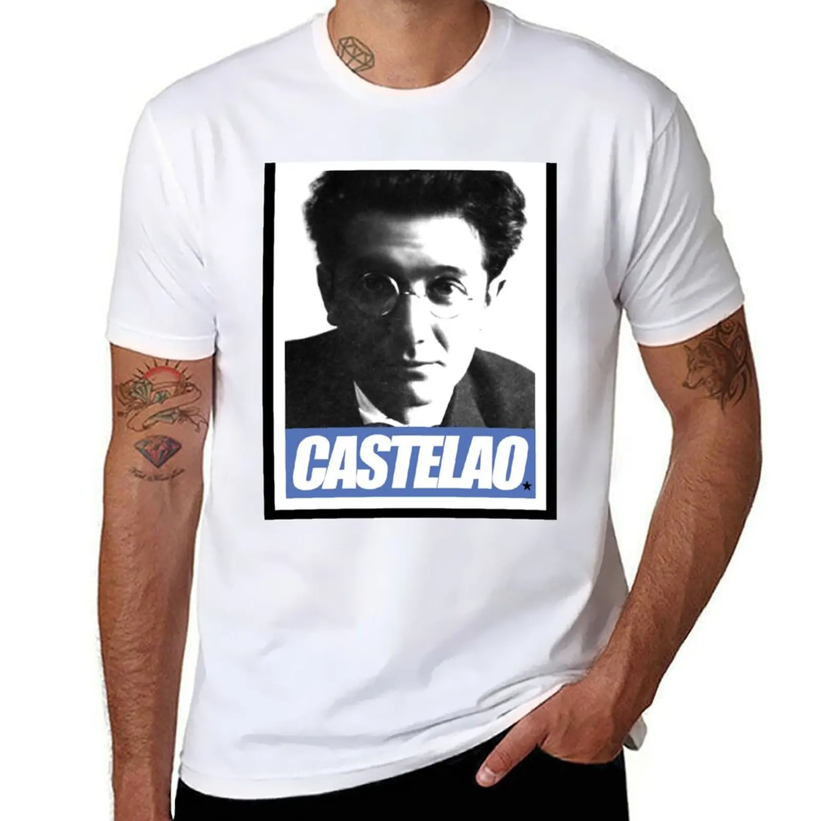 

CASTELAO T-Shirt man t shirt cotton high quality t shirt personalised T-Shirt