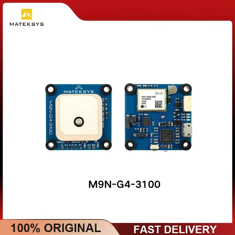 MATEK AP_Periph DroneCAN GPS M9N Compass ArduPilot Peripheral for UAV FPV Drone Navigation