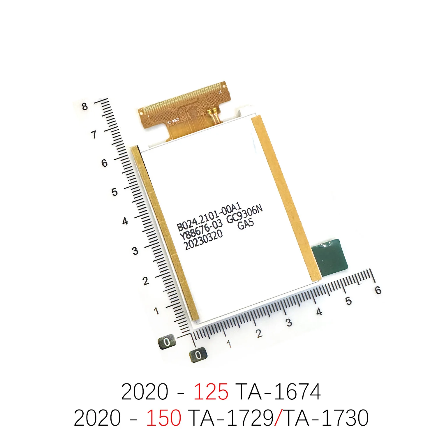 Wyświetlacz LCD do Nokia 220 TA1617 235 TA1616 150 TA1400 216 TA1037 3310 TA1030 TA1036 125 TA1674 150 215 225 6300 1311 8210 — zdjęcie produktu 5
