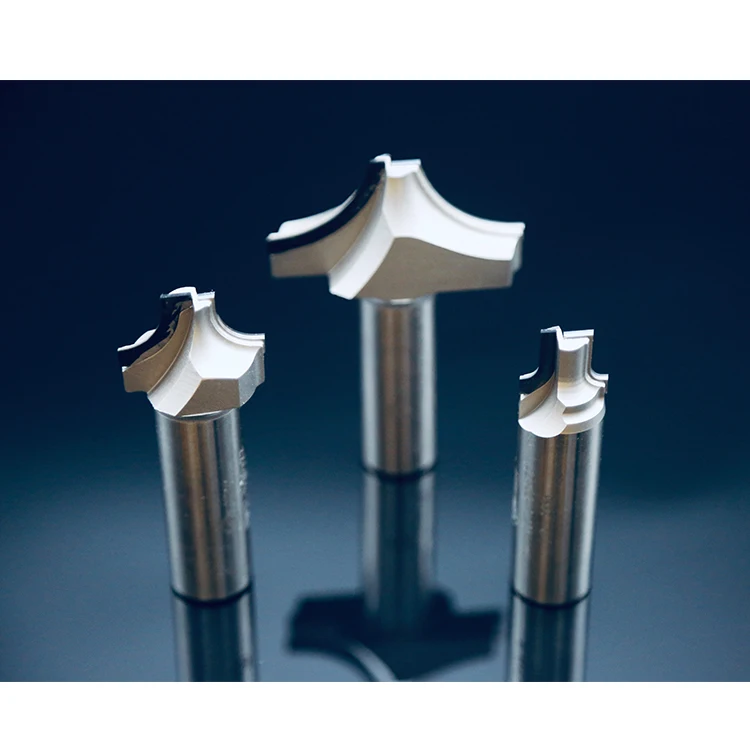 Custom Made Wide Range of PCD Diamond Profile Router Bits and Tools for Woodworking  CNC Door Machines for Furniture Production