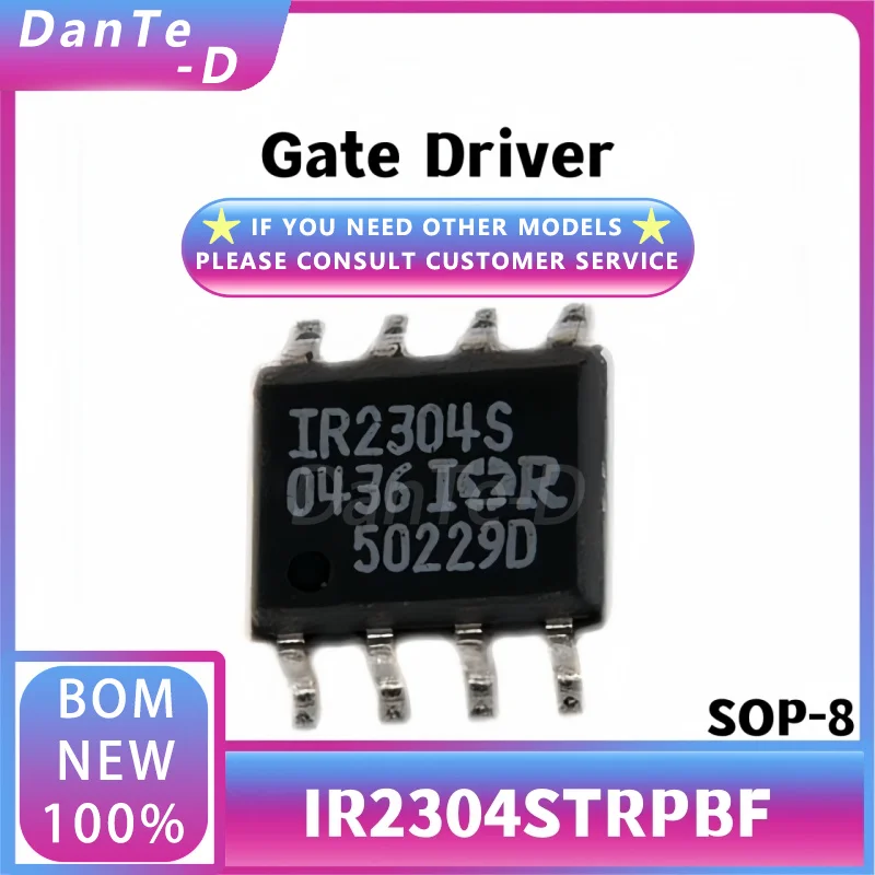 10PCS IR2304STRPBF IR2304S gate driver package SOP-8 new original authentic