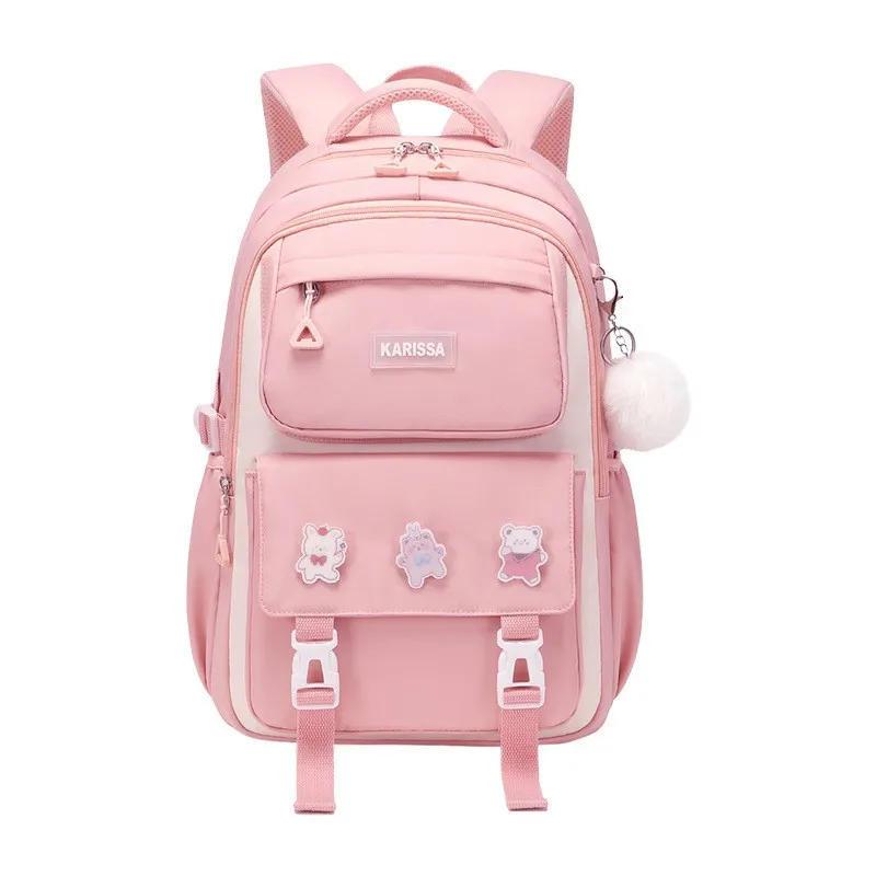 

Large Capacity Waterproof Children's School Backpacks Primary Students Schoolbags with Pencil Bags Handbags Cute Campus Backpack