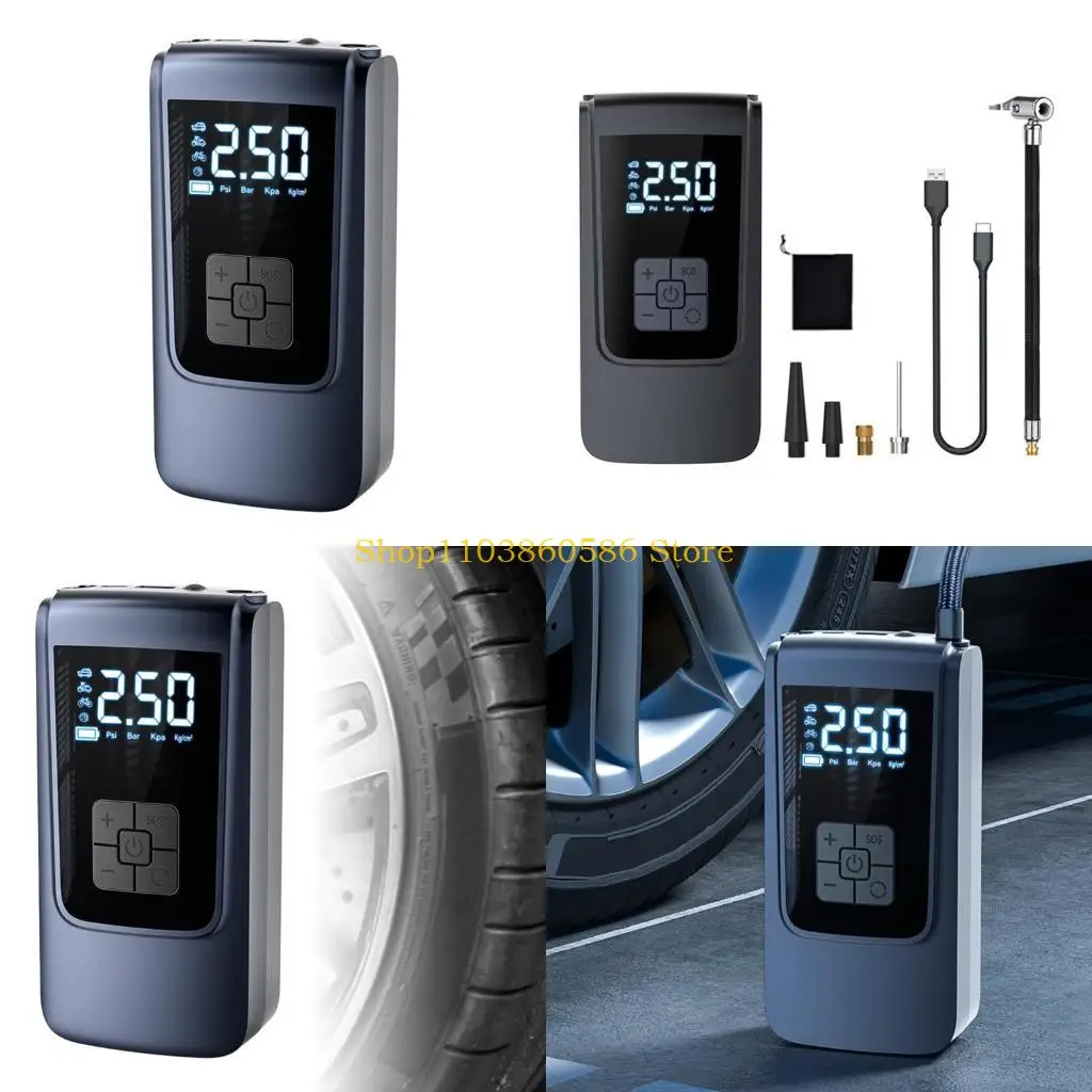 242a-tire-inflator-portable-air-compressorair-with-6000mah-battery-150psi-cordless-air-car-bike-motorbike