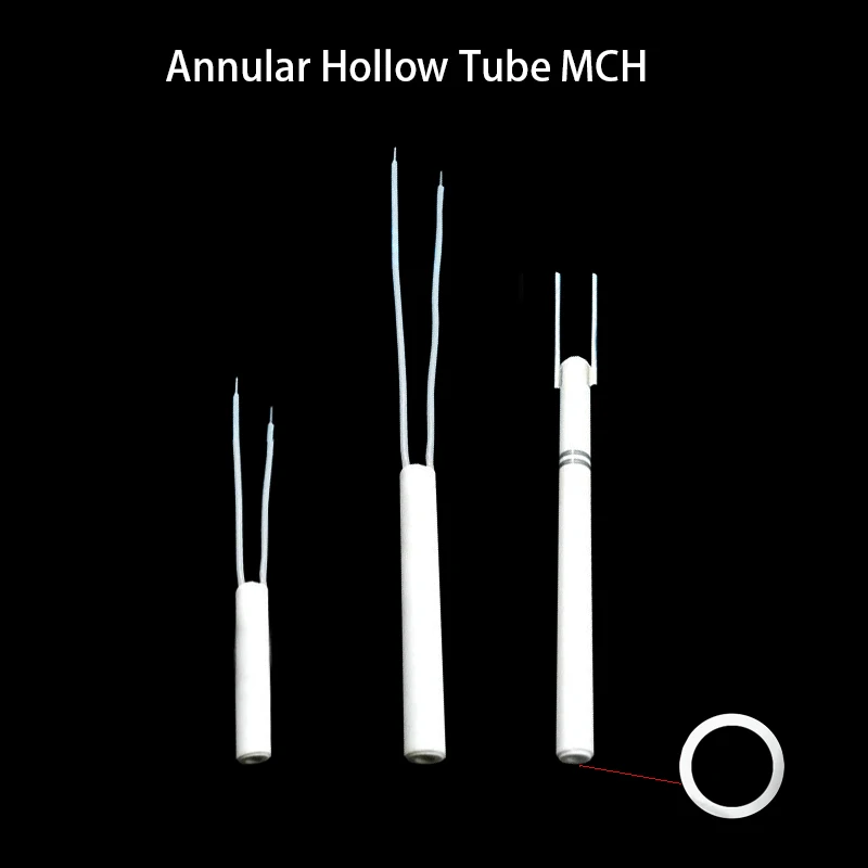 5*70/5.6*44/6*30mm HTCC Alumina PTC Annular Hollow Tube Electric Pyropuncture Needle Heat Cartridge MCH Metal Ceramics Heater