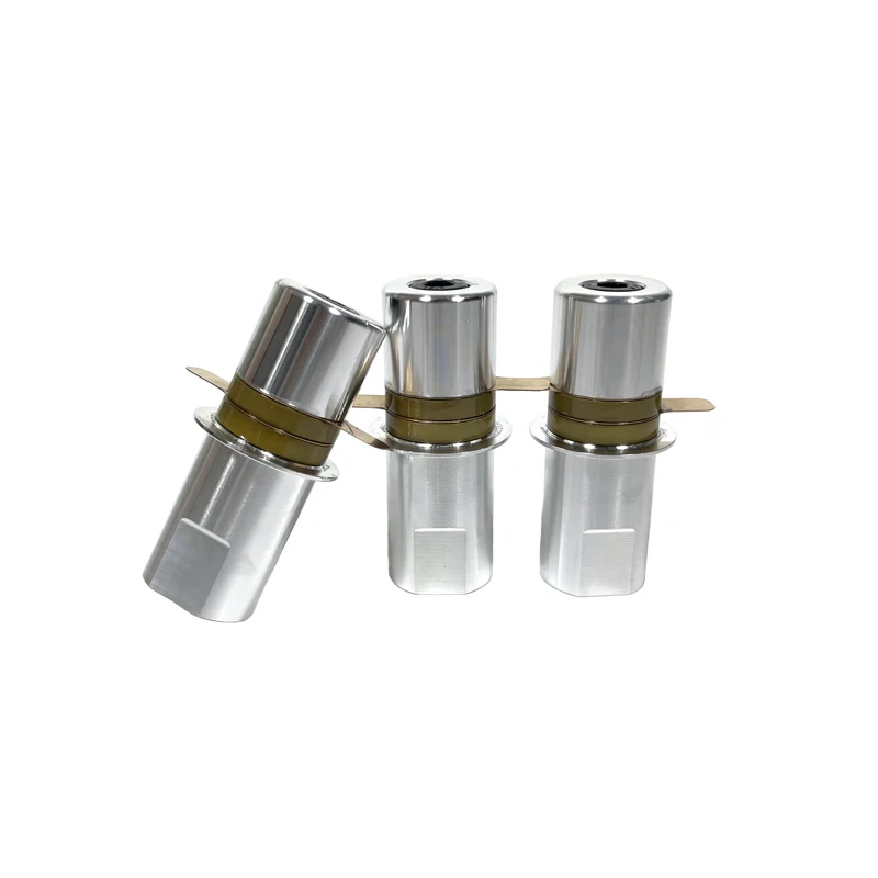 Customized Piezoelectric Ceramic Ultrasonic Welding Transducer And Booster Horn