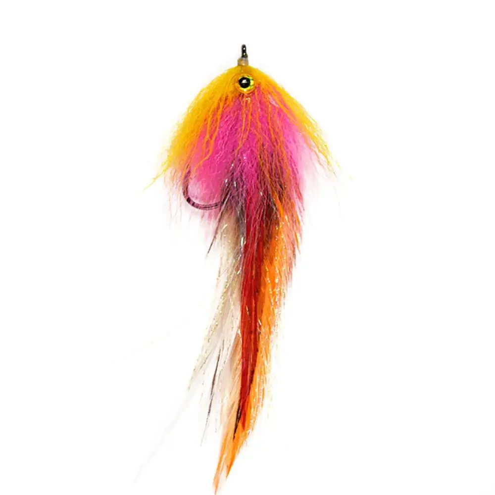 

Sharp Feather Hook Trout Salmon Steelhead Pike Streamer Fly Fishing Flies Tool