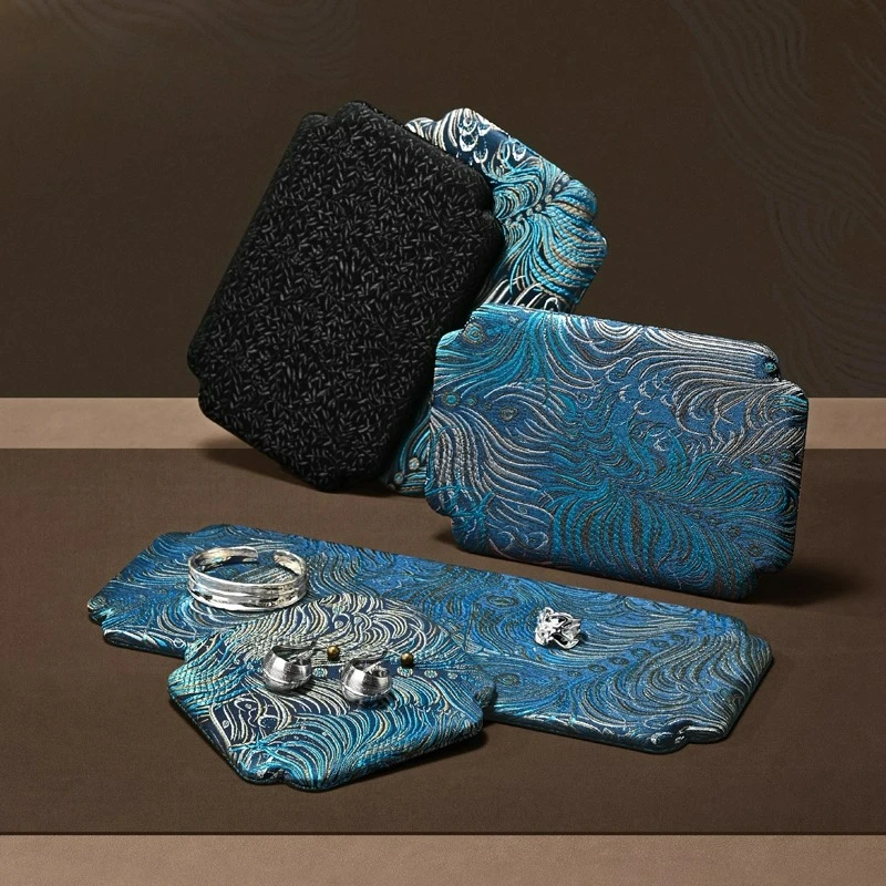 

Jewelry tray, jade and jadeite jewelry display stand, jewelry display mat, bottom plate