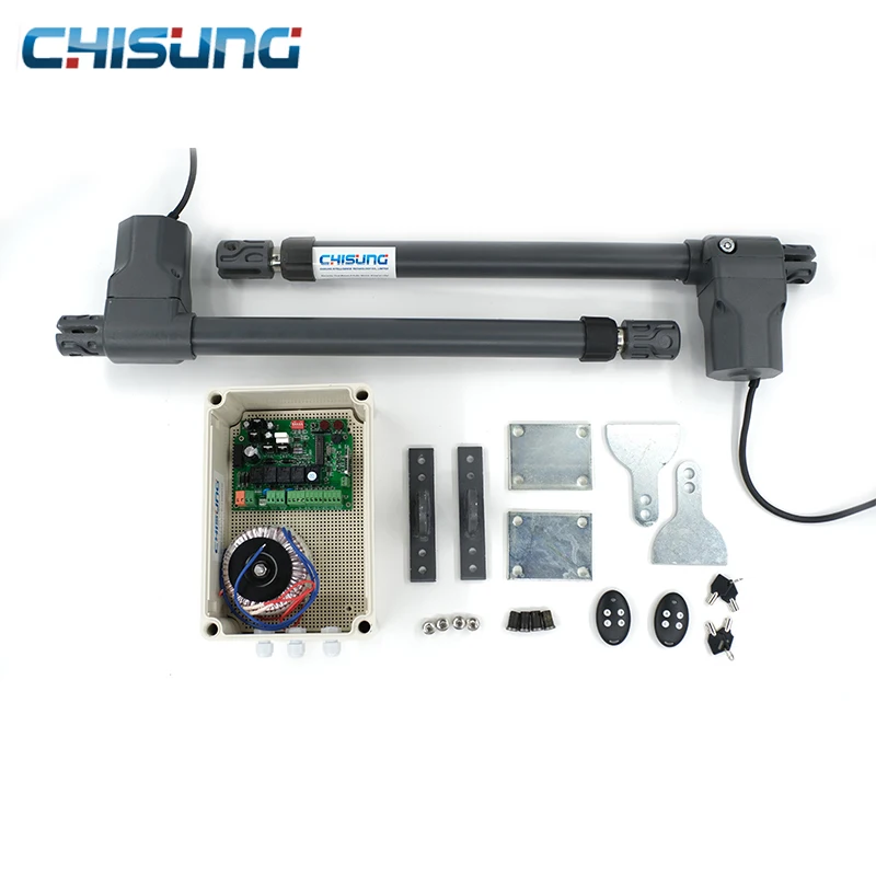 

Drive Linear Actuator Double Swing Gate Door Opener 500KG 2.5/3/3.5/4meters Arm CSSGO-05