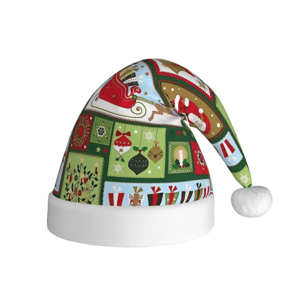 Christmas Snowman Christmas Hats for Adult Men Women Santa Hat Cap Xmas Party Gifts