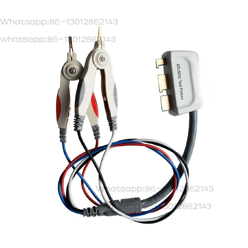 

2025 ATL501B ATL501C Четырехконтактный тестовый зажим Кельвина AT518/528/525 мостовой кабель