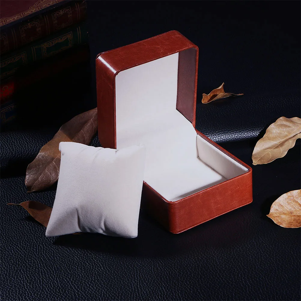 

14 Pcs Jewelry Display Pillows Black Bracelet Lint Holder Cushions Wrist Chain Watch Stand Stable Protect Collect Room Supply