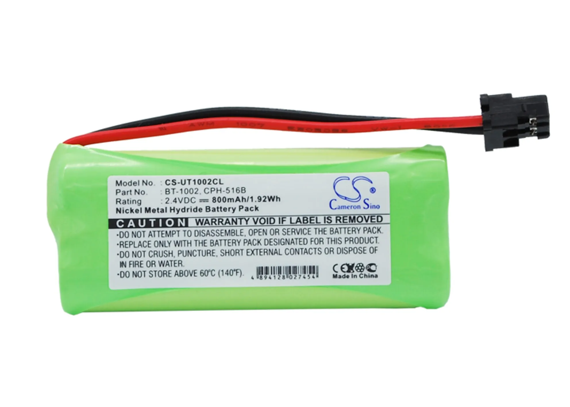 

Ni-MH Cordless Phone Battery for Uniden,Sony,Toshiba,Southwestern Bell,2.4v,800mAh,DECT 1060,DECT 1080,DCX100,BT1002,CBC1002