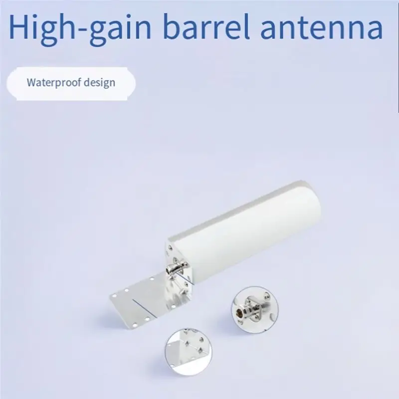 High-Gain Waterproof 5G Omnidirectional Cannon Antenna Outdoor CPE Antenna 6Db 50Ω Short Design