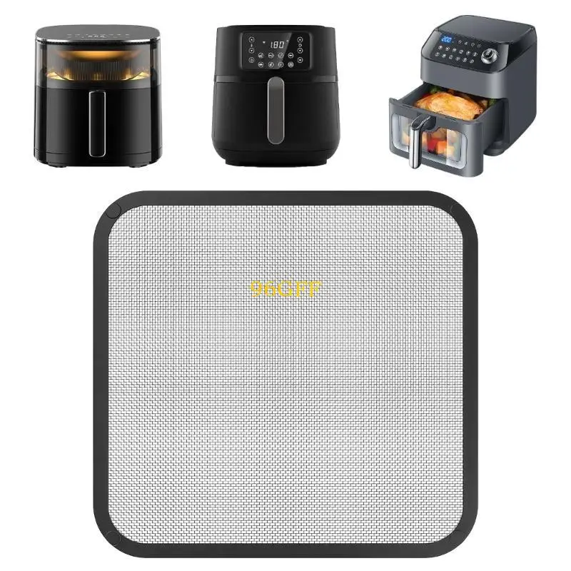 

96GF Anti Splatter Air Fryers Cover Protective Kitchen Tool Safe Cover Splatter Shield