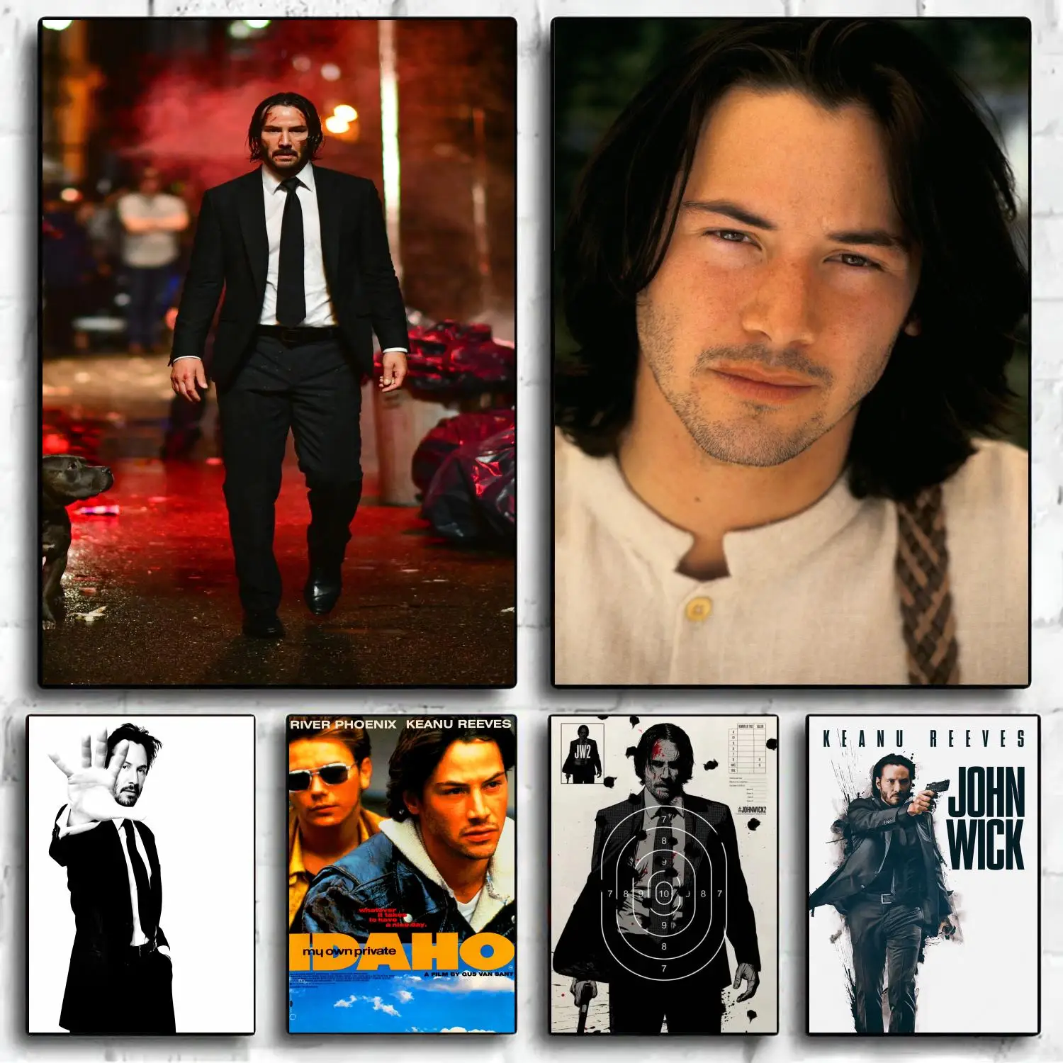 keanu reeves Poster Decorative Painting Canvas Poster Wall Art Living Room Posters Bedroom Painting